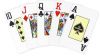 Copag Neo Wave 100% Plastic Playing Cards -  Bridge Size, Jumbo Index, Pink/Blue 2 Deck Set